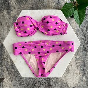 Victoria's Secret Swim Bandeau and Bikini Set